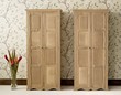 Bespoke oak twin wardrobes thumbnail