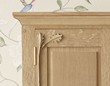 Bespoke oak twin wardrobes thumbnail
