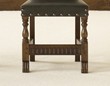 Cromwellian oak chairs thumbnail