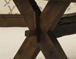 Cross ended oak table thumbnail