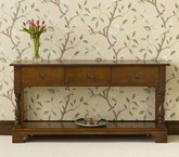 Georgian oak side table