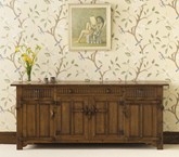 Large oak sideboard