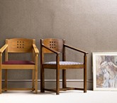Oak director chair