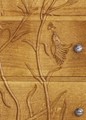 Oak flower chest of drawers thumbnail