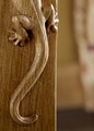 Oak gecko carving detail thumbnail