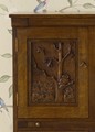 Oak wine cupboard thumbnail