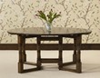 Round gate leg oak table thumbnail