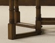 Round gate leg oak table thumbnail