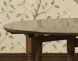 Round gate leg oak table thumbnail