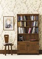 Solid oak bookcase thumbnail
