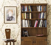 Solid oak bookcase