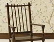 Stick back oak chair thumbnail